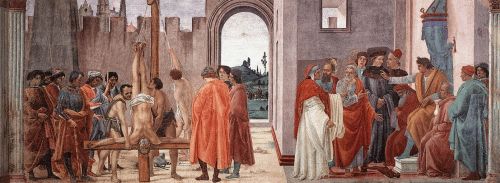 Filippino Lippi, La disputa con Simon Mago e la crocifissione di Pietro