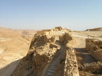 Masada: le mura