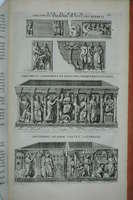 Sarcofagi paleocristiani dal volume Roma subterranea di Antonio Bosio (1659)