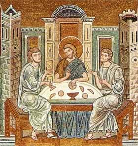 I discepoli di Emmaus, Cattedrale di Monreale