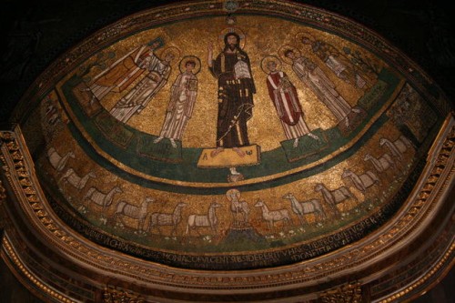 San Marco: mosaico absidale di Gregorio IV (ca.833 d.C.)