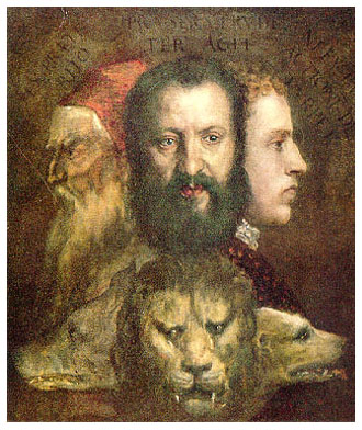 Tiziano, Le tre età (Londra, National Gallery)