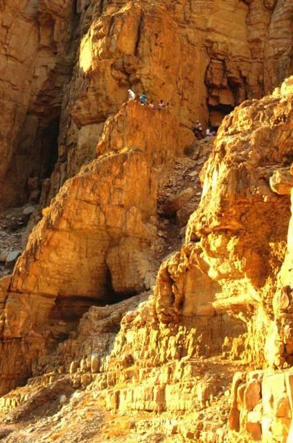 Grotte di wadi Muraba'at (Nahal Darga) dove fu rinvenuta una lettera di Simone Bar Kokhba, leader della II rivolta giudaica