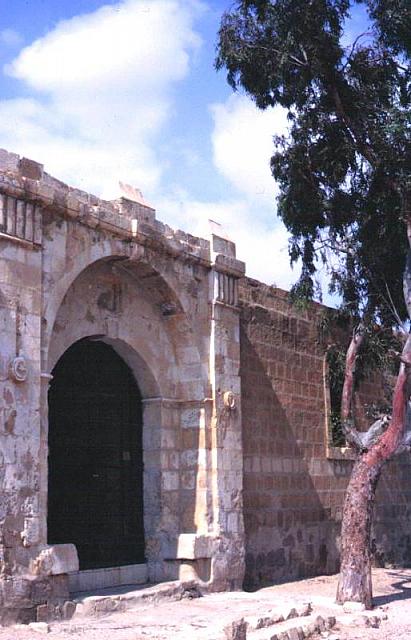 Il caravanserraglio turco sulla strada da Gerusalemme a Gerico