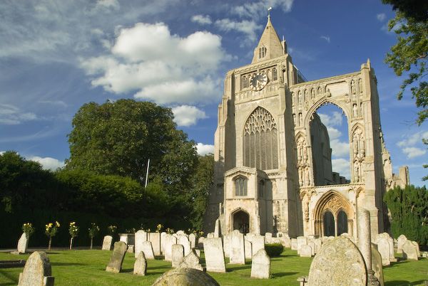 Croyland Abbey in Lincolnshire