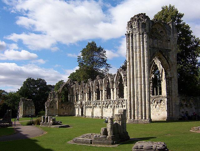 St Mary's Abbey in York