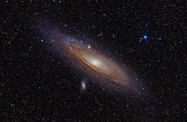 Andromeda Galaxy (with h-alpha)