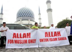 Malaysia Allah for Muslims only