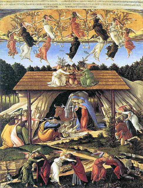 botticelli The Mystical Nativity