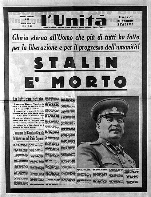 stalin gloria eterna unita