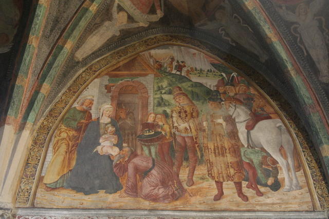 S. Nicolò di Comelico, affreschi di Gianfrancesco da Tolmezzo