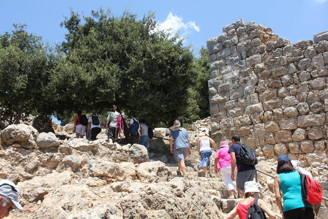 Castello di Nimrod, catechesi sulla conversione di Paolo sulla via di Damasco