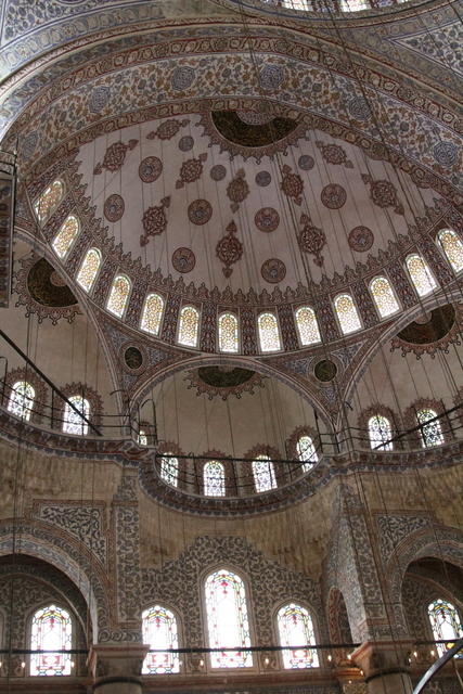 Moschea Blu, interni, Istanbul. Foto di Paolo Cerino