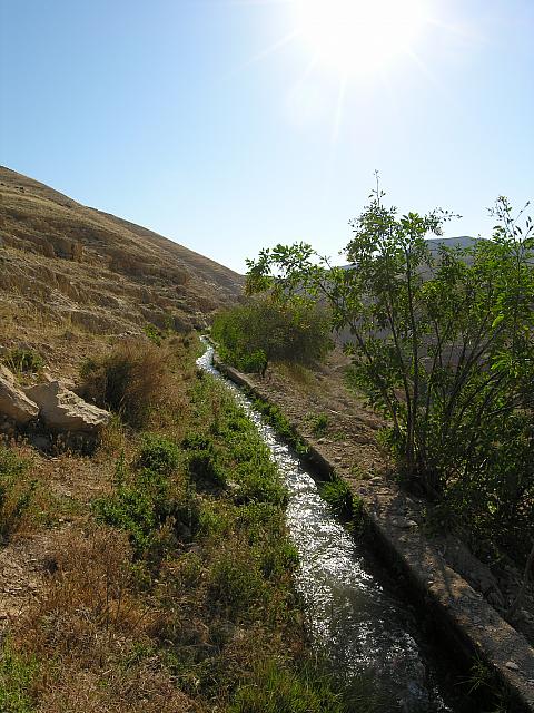 L'acquedotto di wadi Qelt