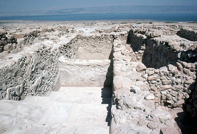 Qumran: una delle cisterne d'acqua