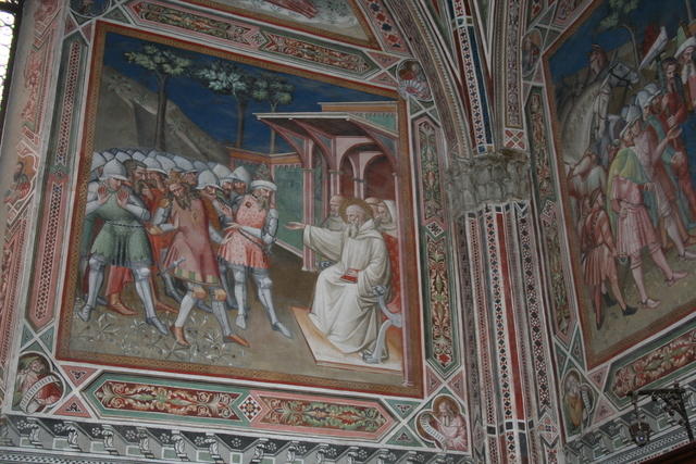 San Miniato, Spinello Aretino, Storie di San Benedetto, 14