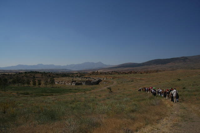 Antiochia di Pisidia, oggi Yalvaç: camminando verso la basilica di San Paolo