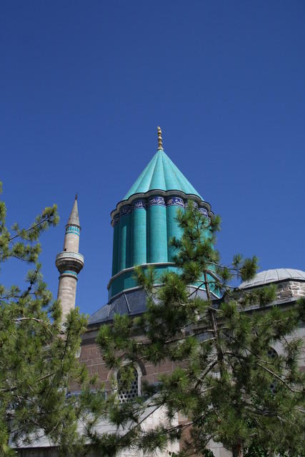 Iconio (odierna Konya): moschea e mausoleo di Mevlana