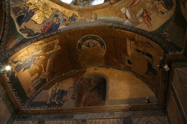 S. Salvatore in Chora, endonartece, IV cupola, miracoli di Gesù