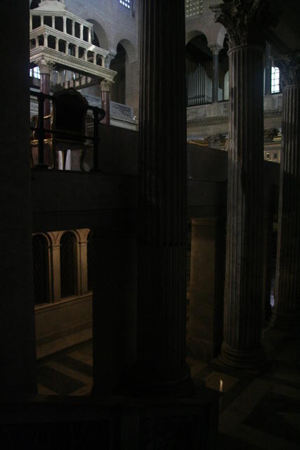 San Lorenzo fuori le mura: la basilica pelagiana (oggi il presbiterio della basilica)