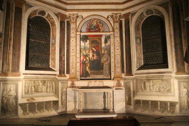 Cappella Basso Della Rovere: scuola del Pinturicchio