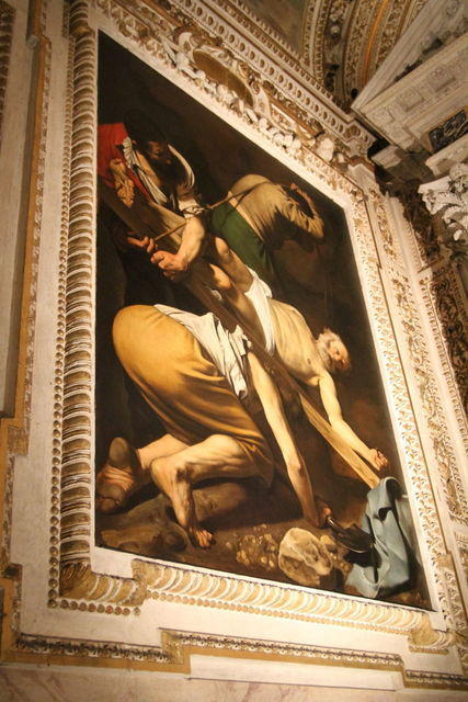 La crocifissione di San Pietro del Caravaggio