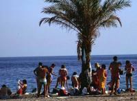 Sul Mar Rosso, ad Eilat, un bagno per lavarsi e riposarsi dalla fatica