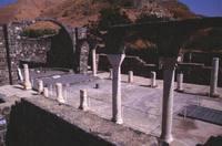 Basilica bizantina a Kursi, sul lago di Galilea