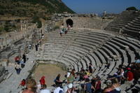 Efeso: il Bouleuterion, nella parte alta della città